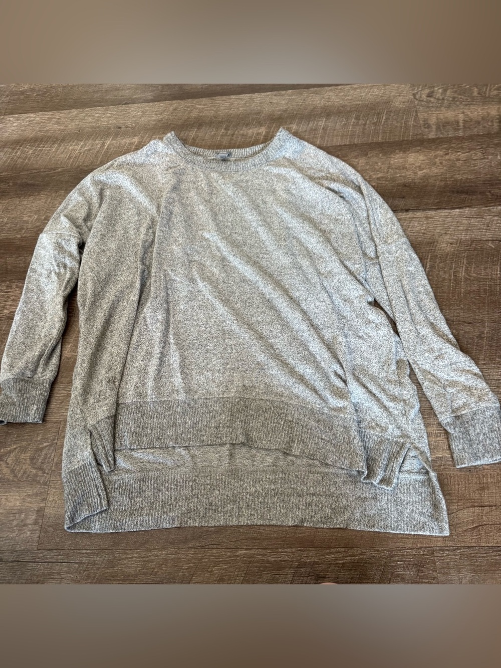 Aerie Light Gray Crewneck Sweater